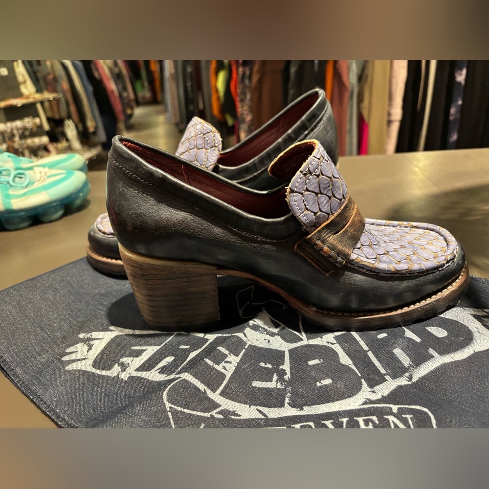 Firebird Black and Brown Women's Shoes - Picture 2 of 4